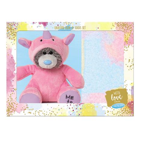 Unicorn Plush & Socks Me to You Bear Gift Set £11.99